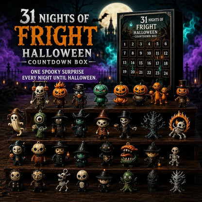 🎃 31 Nights of Fright Halloween Countdown Box