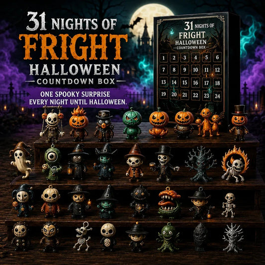 🎃 31 Nights of Fright Halloween Countdown Box