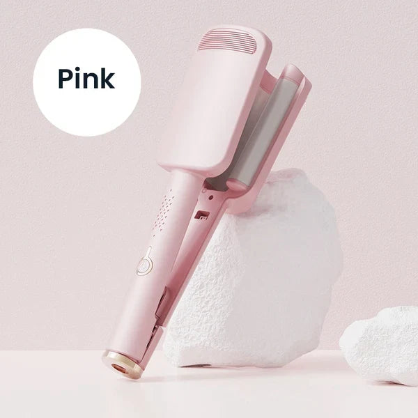 🌸LIMITED-TIME 50% OFF!🌟32MM Wavy Hair Curler – Big Bouncy Curls, 4 Adjustable Heat Settings & Negative Ion Care – Salon-Quality Styling at Home 💇‍♀️