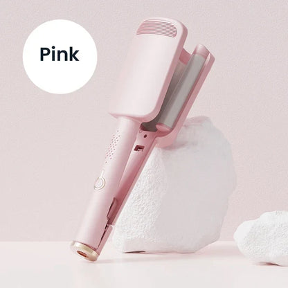 🌸LIMITED-TIME 50% OFF!🌟32MM Wavy Hair Curler – Big Bouncy Curls, 4 Adjustable Heat Settings & Negative Ion Care – Salon-Quality Styling at Home 💇‍♀️