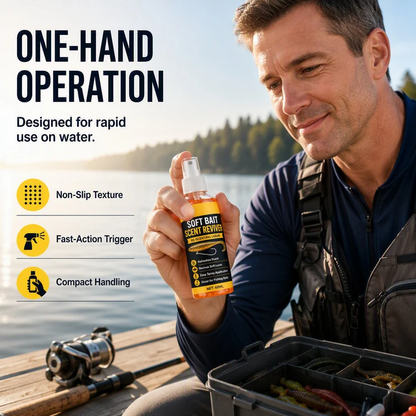 🎣Soft Bait Scent Spray -Instant Fish-AttractingReviver🐟