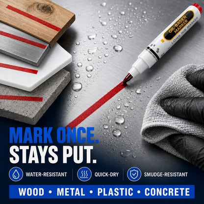 Precision Tip Quick-Dry Oil-Based Marker Pen