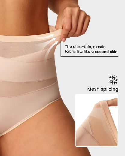 💟Plus-Size High-Waist Cross Tummy Control Panties🩲