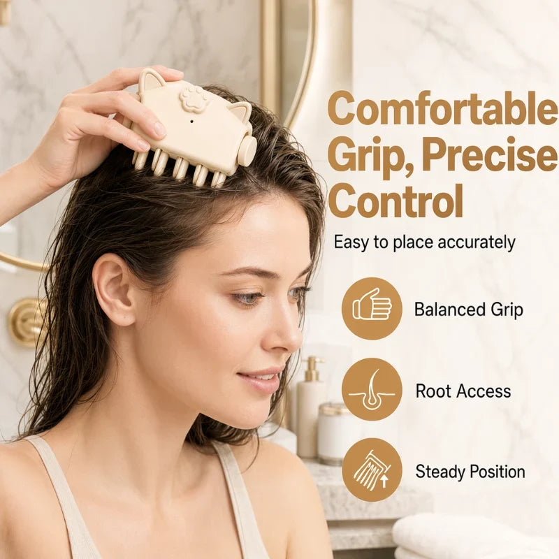 💎📢📢 50% OFF !! ⏰💨💇 Wireless Heated Volumizing Root Lift Clip, Portable Travel Hair Styling Tool for Flat Fine Hair