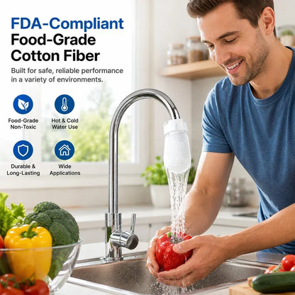 🚰 50% OFF NOW! 🧼 Anti-Splash Kitchen Faucet Filter for Sediment & Rust Removal – 360° swivel & easy install – Reduces chlorine smell, fits most faucets – cleaner water & less mess 💧