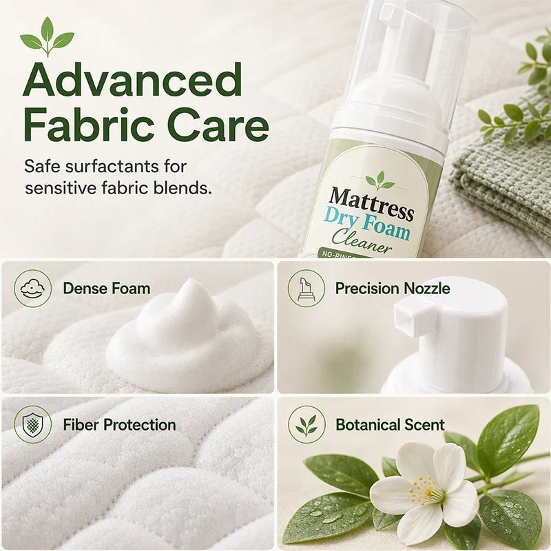 🎉Hot Sale 50% OFF🛏️✨No-Rinse Mattress Dry Foam Cleaner