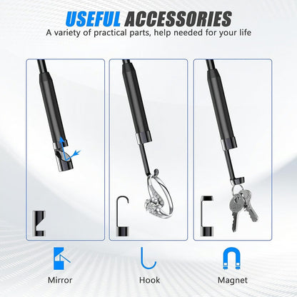 🔥LAST DAY SALE 50% OFF-🔎 Plug-and-Play Endoscope Camera - Compatible with Android & iPhone & ipad for Direct Connection