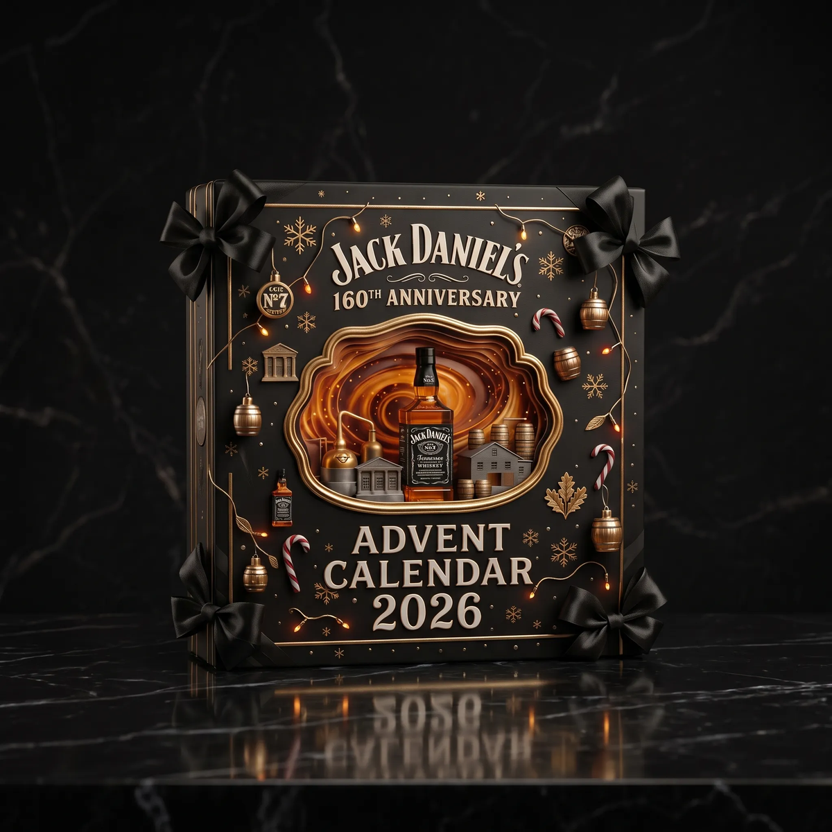 📦Free Shipping 🍾 2026 160th Anniversary Christmas Advent Calendar (2D Graphic Design)