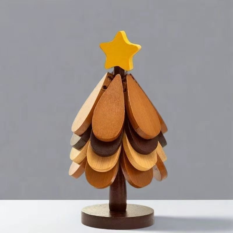 🌲Natural Wooden Tree Trivets for Hot Dishes