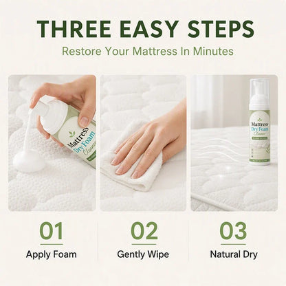 🎉Hot Sale 50% OFF🛏️✨No-Rinse Mattress Dry Foam Cleaner